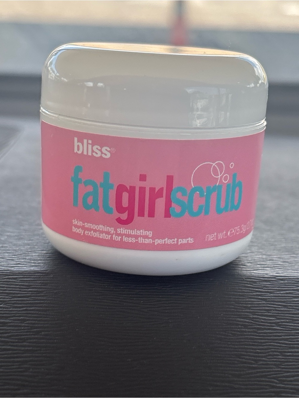Bliss Fatgirlscrub Body Exfoliator - Pink & Teal Label